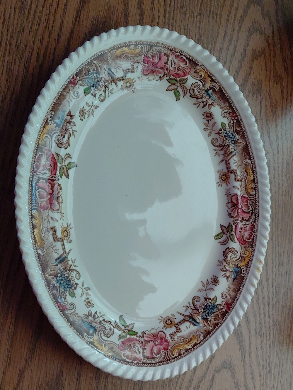 Vintage Devonshire Oval Serving Platter Like New